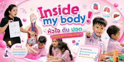Inside my body! หัวใจ ตับ ปอด… อวัยวะนี้ทำงานยังไงนะ?